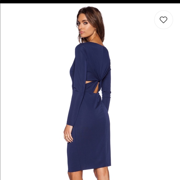 Bailey 44 Dresses & Skirts - Bailey 44 Luxury Sailing Dress Navy Cutout Back S